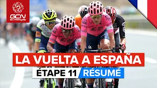 La Vuelta 2021 Étape 11 Résumé | Victoire de Primoz Roglic