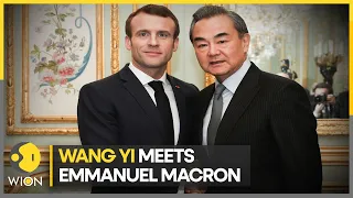 China's top diplomat Wang Yi meets French President Emmanuel Macron | World News | WION