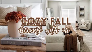 *COZY* FALL DECORATE WITH ME 2023 | Modern & minimal fall refresh