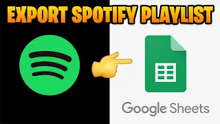 How to Export Spotify Playlist to Text (Excel/Google Sheets)