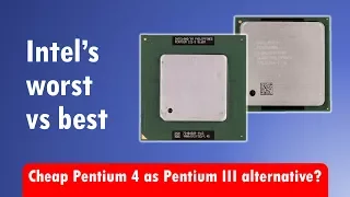 Pentium 4 vs Pentium III for cheap Windows 98 and DOS Retro Gaming PC