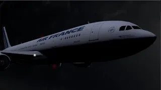 Les dernières minutes du vol Rio-Paris