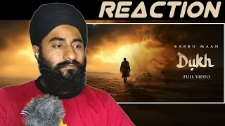 Reaction Dukh - Babbu Maan | Latest Punjabi Song 2023