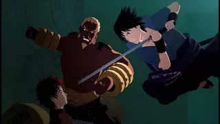 Sasuke vs Five Kages - Naruto Shippuden Ultimate Ninja Storm 3 - The FIve Kage Summit