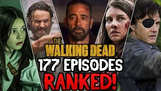 Ranking ALL 177 Episodes of The Walking Dead!!! (WORST to BEST)