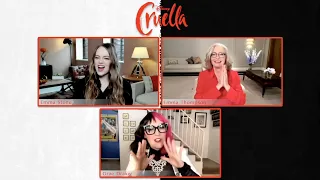 Emma Stone & Emma Thompson Interviews for Cruella