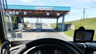 Посетих сервиз на DAF, след това преминах от Vărșand (RO) - Gyula (H) | Denis Kadirow TruckVloger