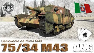 War Thunder: Semovente da 75/34 M43, Italian, Tier 2, Tank Destroyer