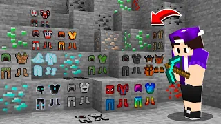 ENCONTRAMOS OS NOVOS MINÉRIOS DAS MELHORES ARMADURAS DO MINECRAFT