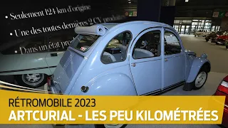 Rétromobile 2023. Les voitures peu kilométrées de la vente Artcurial