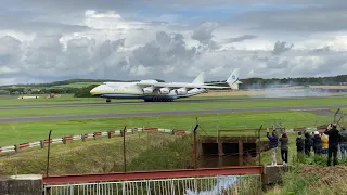 Antonov AN-225 Landing Prestwick 2020