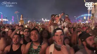 The Chainsmokers - Dont Let Me Down vs Yellow - Coldplay EDC LAS VEGAS 2016