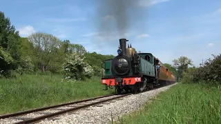 Cayeux à toute vapeur le 10 mai 2024