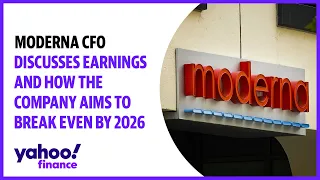 Moderna CEO discusses earnings and how the company aims to break even by 2026