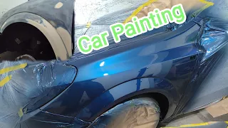 Repair Car Damage and Car Painting(complete process)
