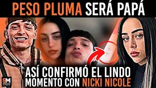 PESO PLUMA REVELA SERÁ PAPÁ "ASÍ CONFIRMÓ EL LINDO MOMENTO JUNTO A NICKI NICOLE"