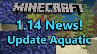 Minecraft 1.14: The Update Aquatic! News & Speculation- Dolphins, Tridents, Oceans, Mob B, & more!