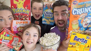 New Zealand Family Try CAP'N CRUNCH, AMISH and MEXICAN Snacks For The First Time!