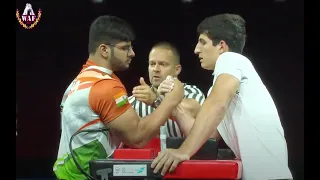 Indian Arm Wrestler Aabhas Rana won Gold Medal at World ArmWrestling (WAF 2023) | India vs Georgia
