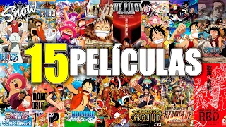 ❄️TODAS LAS PELÍCULAS DE ONE PIECE | Explicación Completa