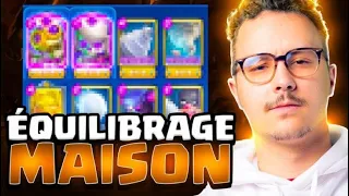 Je test l’équilibrage avec un deck fait maison !