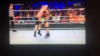 Wwe survivor series Goldberg spear and jackhammer