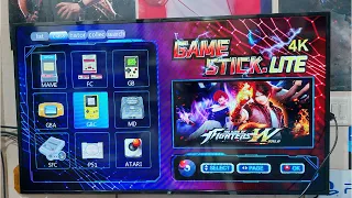 Game Stick Lite V2 Unboxing & Gameplay | Retro Gaming Device with 10000 Games