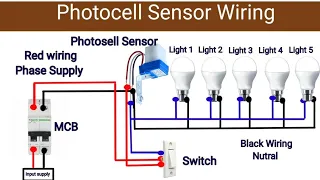 2 way switch in Photocell sensor wiring diagram.5 light wiring connection. Photocell Switch 220V 10A
