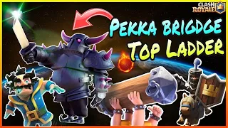 Pekka Bridge Spam GamePlay Hit 8k Trophies In This Meta!!!🤢(Part 1)