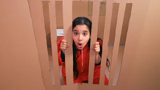 الشرطي دخل شفا السجن !! jail maze challenge