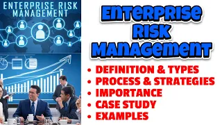 Enterprise Risk Management (ERM) | What is Enterprise Risk Management Process / Strategies