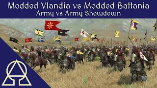 Vlandian Knights vs Invading Battanian Army - Mount and Blade II: Bannerlord