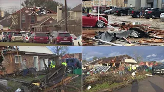 LIVE: Extended coverage of tornado and storm damage across the Houston area
