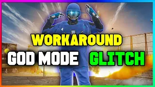 *NEW* EASIEST GOD MODE GLITCH | WORKAROUND | 1 MINUTE TUTORIAL | SOLO | GTA 5 ONLINE