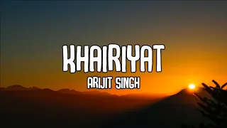 Khairiyat - (Lyrics Video) | Chhichhore | Nitesh Tiwari | Arijit Singh | Sushant, Shraddha | Pritam