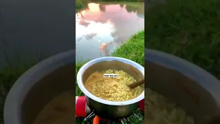cooking Maggie in beautiful Mountain ❣️🏔️