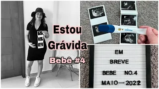 ESTOU GRÁVIDA - Minha quarta gestação / BEBÊ N° 4 / Grávida aos 39 anos