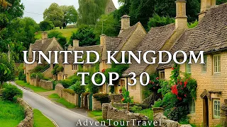Top 30 Places to Visit in UK - Discover UK's Charm (Travel Destinations)