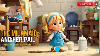 The Milkmaid & her Pail🐄🥛||Best Short Story For Kids In English🎬👧📚 @kidoohub