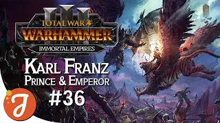 KEMMLER'S FINAL DESPERATE INVASION | Karl Franz // Immortal Empires #36 | Total War: WARHAMMER III