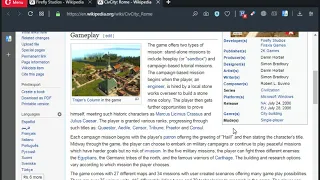 CivCity Rome, 2006, Strategy for PC # From Wikipedia, the free encyclopedia