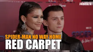 Zenday and Tom Holland at the Spider-Man No Way Home - PhotoCall