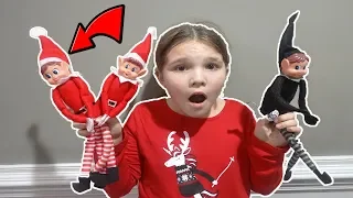 Mean Elf On The Shelf Is Back With His Family! Is The Doll Maker Controlling  Evl