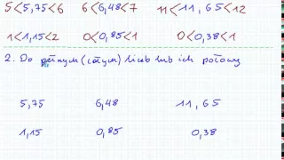 Szacowanie wyników działań na ułamkach dziesiętnych - Matematyka Szkoła Podstawowa i Gimnazjum