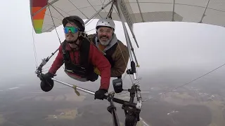 Scott Dubee Tandem Hang Gliding at LMFP Raw Footage