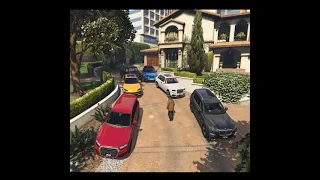 Michael luxury SUVs collection $2000000 #shorts #gta 5 #shortvideo #fortuner #bmw #technogamerz.