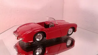 Corgi Austin Healey  no.300-A issued 1956 - restoration