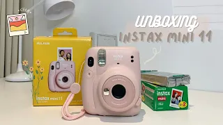 Unboxing and Hands-on Fujifilm Instax Mini 11🌸 : THE PERFECT INSTANT CAMERA