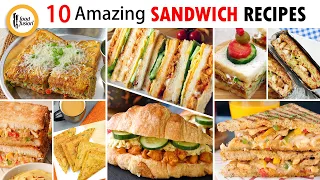 10 Amazing Sandwich Recipes By Food Fusion