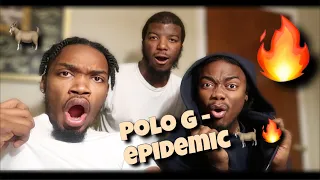 POLO SPEAKING WHATS REAL!! POLO G - EPIDEMIC!! OFFICIAL MUSIC VIDEO! (REACTION) #CBTVReacts